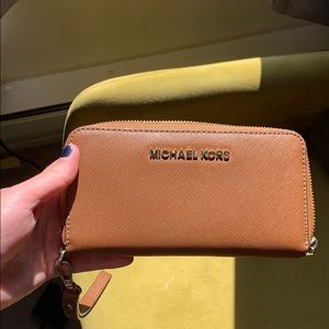 Small wallet wristlet MK